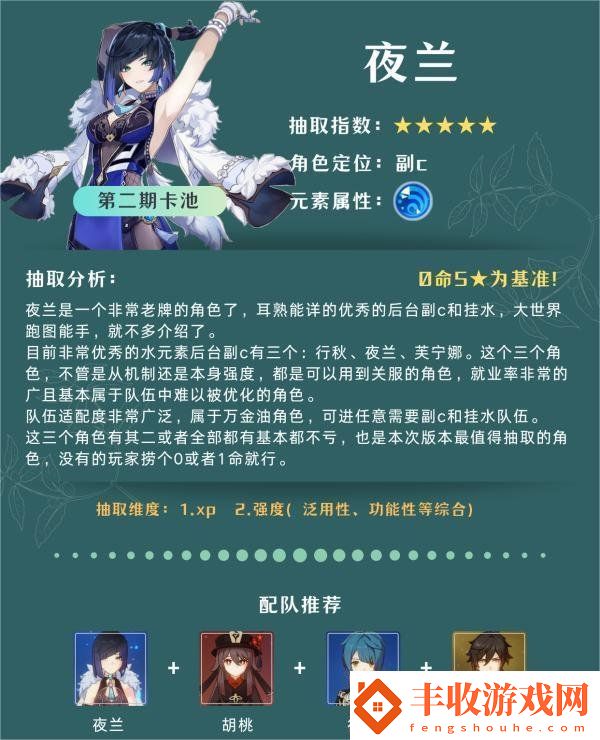 原神4.8卡池角色抽哪個(gè)角色好原神4.8卡池角色抽取建議一覽