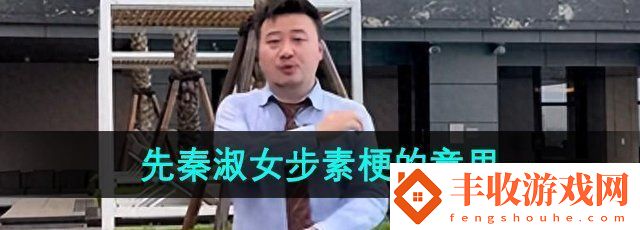 抖音先秦淑女步素是什么梗