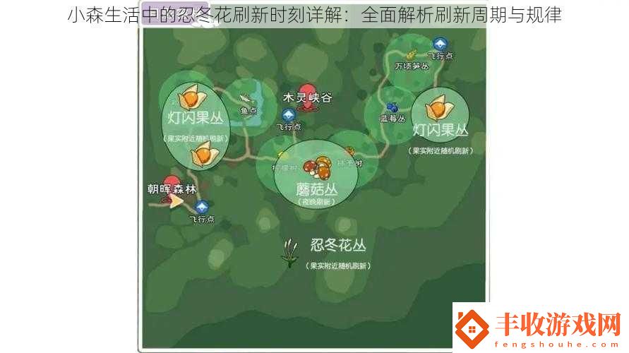 小森生活中的忍冬花刷新時刻詳解